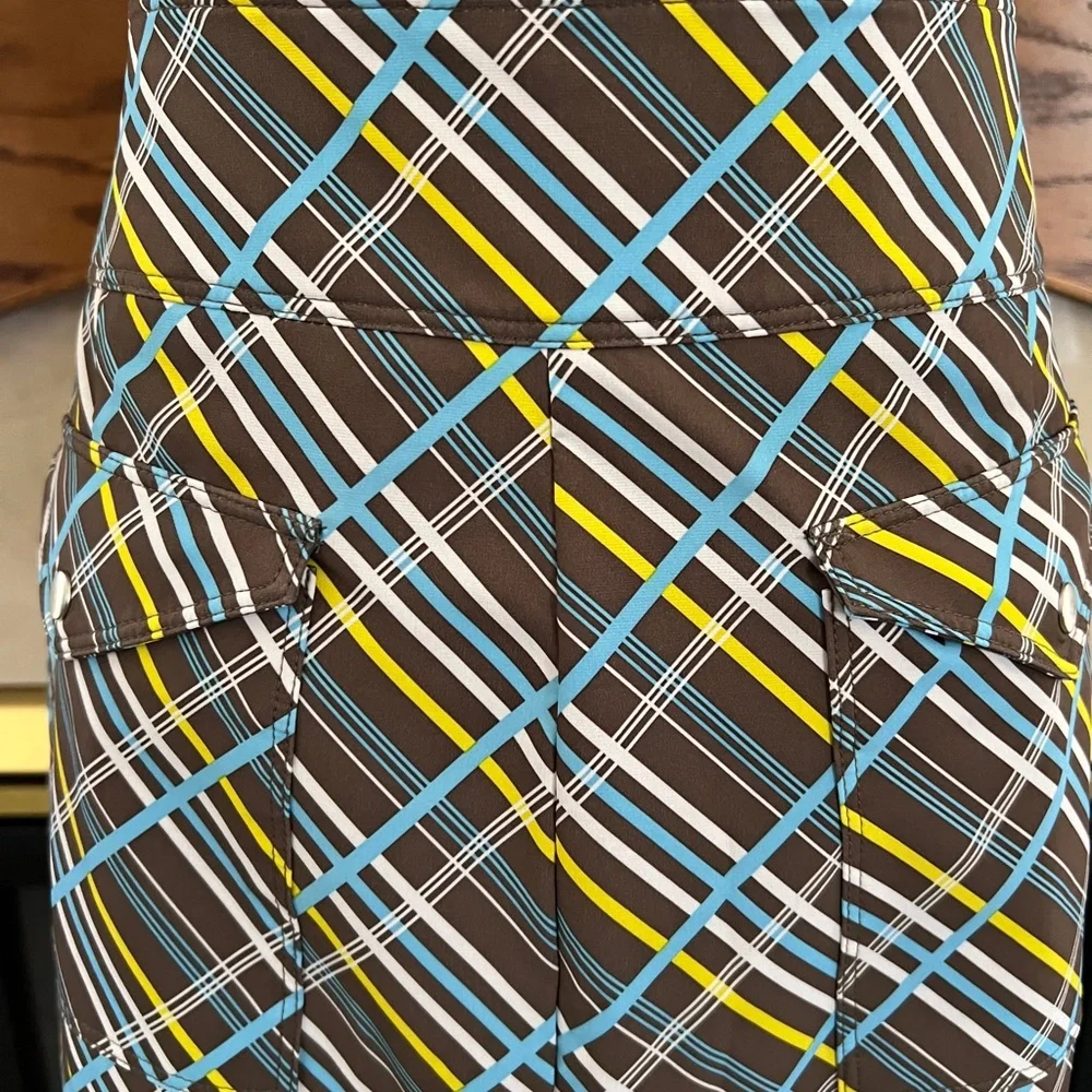 Jofit Signature Plaid Performance Golf Skort Size:‎ 8